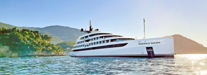 Emerald Luxury Yacht cruising in Europe by Megan O'Sullivan